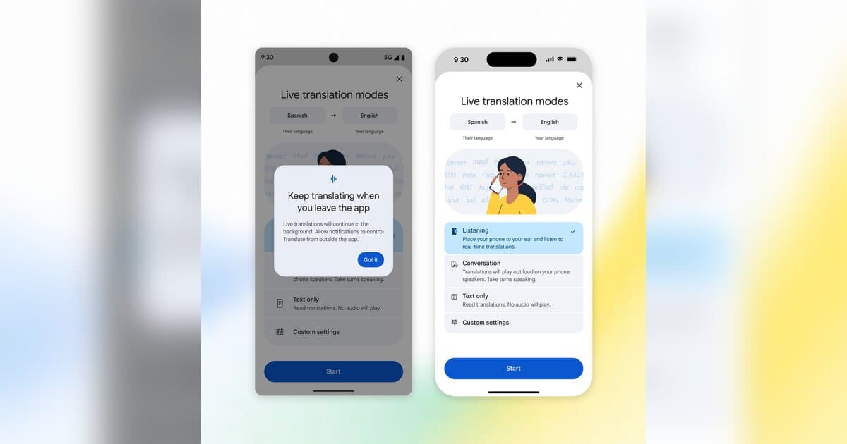 Google Translate продължава да превежда дори при заключен телефон