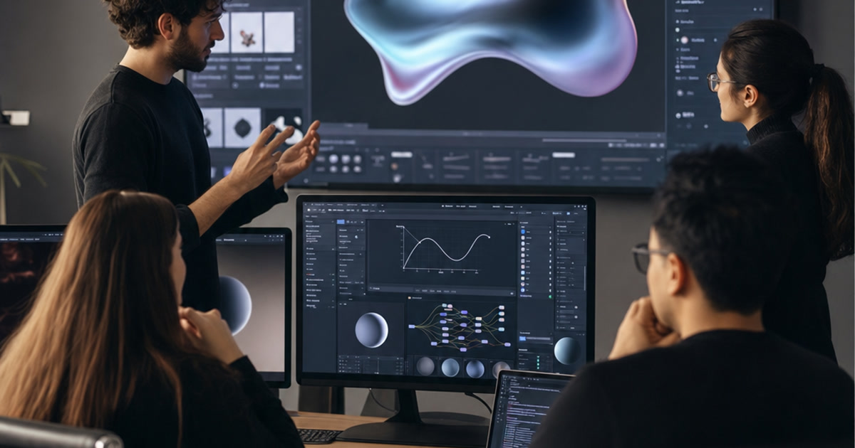 Figma добавя AI motion graphics, shaders и code layers