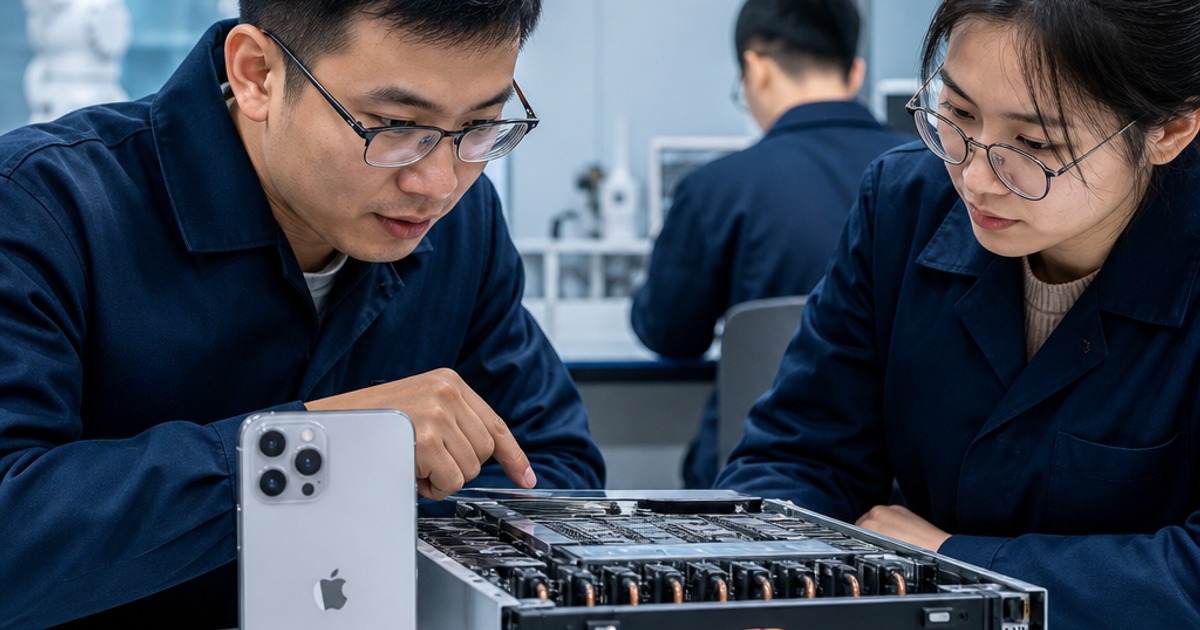 Apple тренира специален AI модел за Китай с помощ от Alibaba