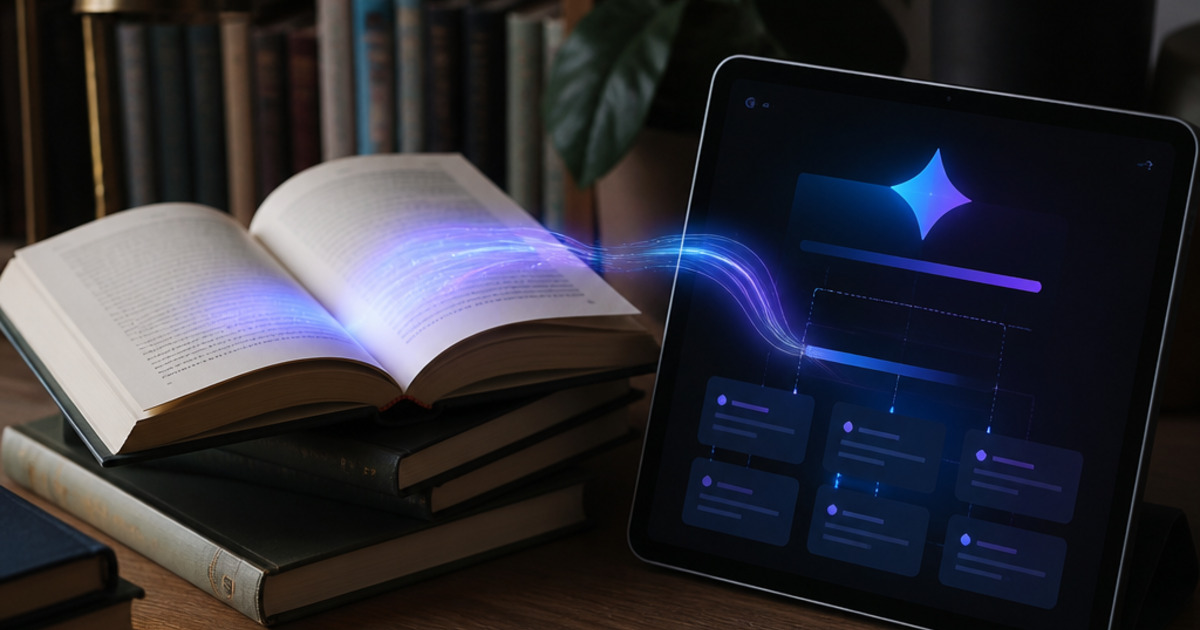 Gemini Notebook превръща купените книги в лични AI съветници