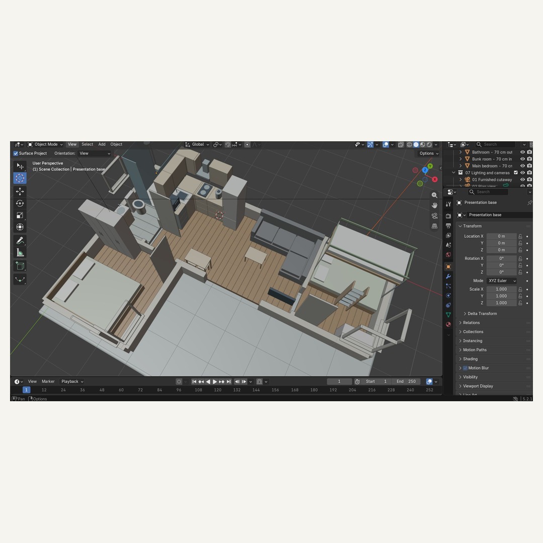 Daniel Kostecki: Blender сцена