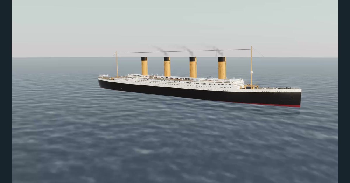 RMS Titanic Explorer — AiSongMan / KantLex; Copyright (c) 2026 KantLex. Историческите форми са отчасти приблизителни.